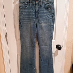 Madewell Roadtripper Skinny Flare Jeans, size 31